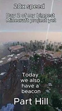 Day 2 of my biggest Minecraft project yet