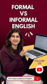 Formal vs Informal Greetings in English | Speak Professionally