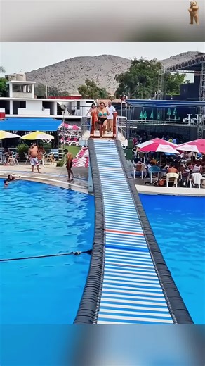 who can pass the swing bridge challenge？Be sure to watch until the end#fyp #prank #tiktok #foryou #funnyprank