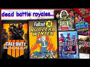 dead battle royale games that failed..