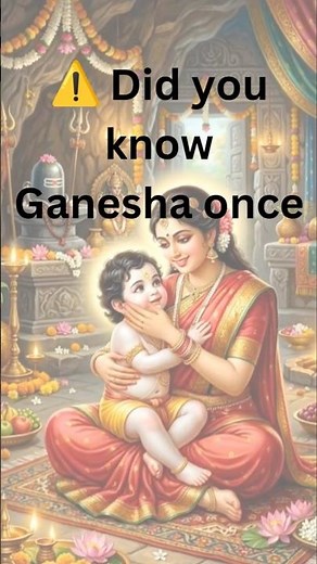 The Real Story Behind Lord Ganesha's Elephant Head 🐘