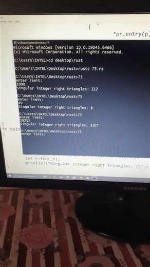 rust | Euler project 'Singular integer right triangles' | CodeLearning