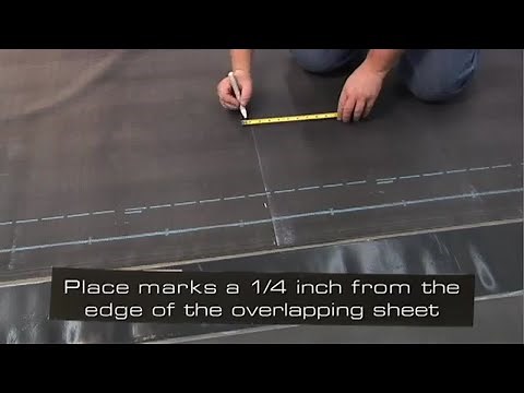 VersiGard EPDM QA Seam Tape Splice (Detail VCG-2.1) Installation