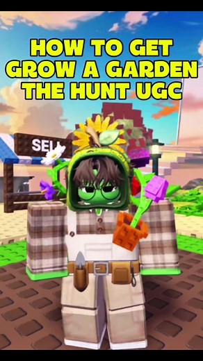 How to Get Grow a Garden UGC in The Hunt (Roblox 20)