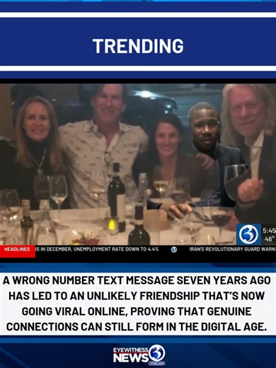 Unlikely Friendship Stems From Wrong Number Text