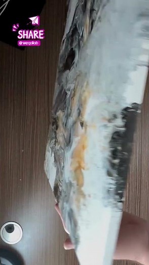 Full video on my channel. Dutch Pour Painting Tutorial for Beginners | Step-by-Step Acrylic Pouring.