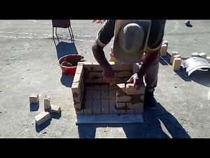 Building a Clay Brick Furnace