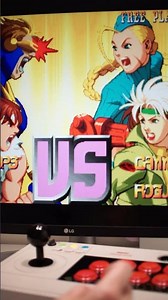 X-Men vs. SF - Cyclops, Ryu vs. Cammy, Rogue