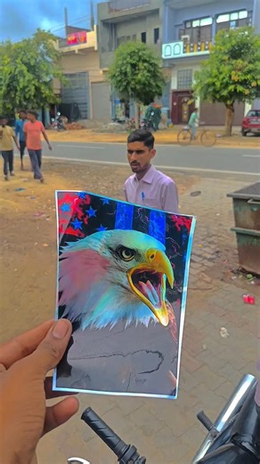 Hero Splendor Eagle Sticker 😎 | Gaon Style Bike Modification 🔥 | Desi Rola