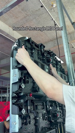 Maxtop LED Display on Instagram: "AC-RC series rounded-rectangle LED cabinets—no more sharp edges on rectangular screens. ✅ 4-way rounded corners ✅ Safer, sleeker look ✅ Seamless splicing ✅ Perfect for stages, retail, and booths Make your rectangle feel premium from every angle. #LEDscreen #roundedrectangle #StageDesign #maxtopled #EventTech"