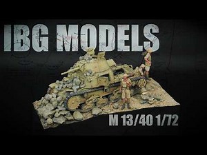 IBG Models M13/40 | 1/72 Full Build and Diorama