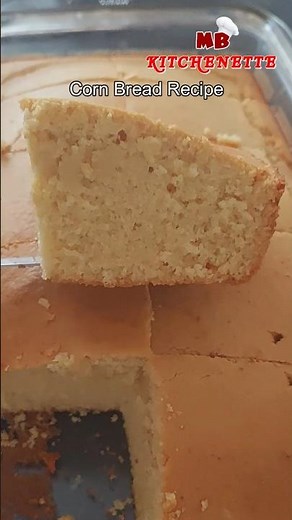 Easy Homemade Cornbread Recipe | Soft & Moist | Beginner-Friendly🌽 🍞 Ultimate Cornbread Recipe