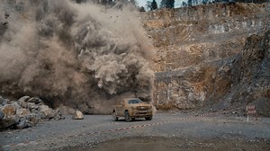 Ford ditches shots of spotless cars for mud-splattered pickup in latest ad