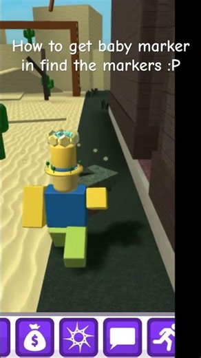 How to get baby marker #findthemarkersroblox