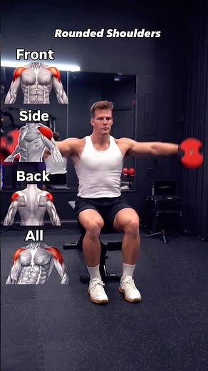 Full Shoulders Workout Using Dumbbells ONLY!