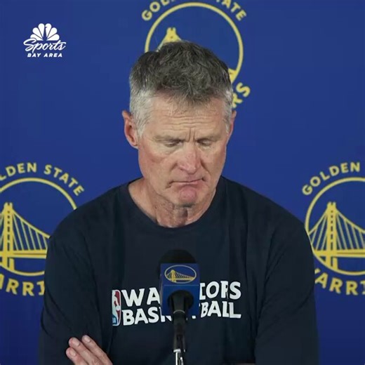 "You might coach again someday, but you'll never coach the Warriors again."Steve Kerr shares how a message from his wife helped with his decision 🥹
