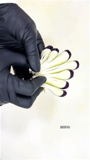 #Eggplant arranged#creativeplating#Plating Flower Recipes#Creative Plate Decorations #Plating Skills