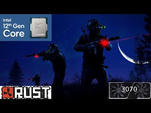 Rust - I5 12400F + RTX 3070 - Medium Settings - 1080p