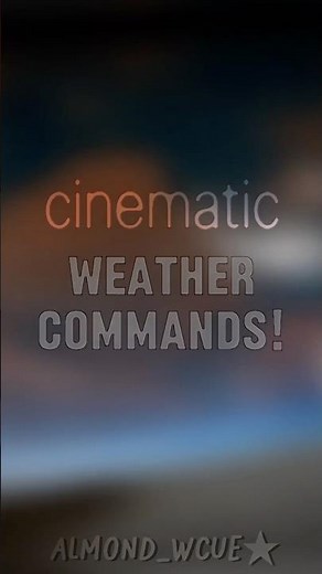 cinematic weather commands! | wcue tips | og | #warriorcats #roblox #wcue #wcueedit #shorts #fyp