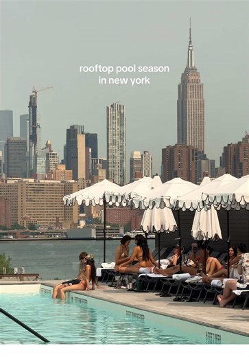 Explore NYC's Biggest Rooftop Pool Experience