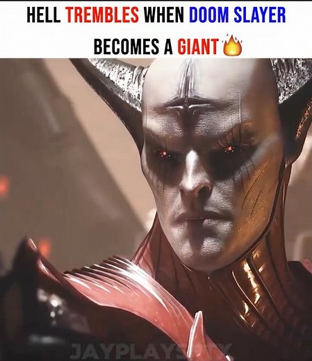 He Grew Larger Than Hell Itself — Doom Slayer vs Ahzrak 💯🔥 #doom #gaming #shortsfeed