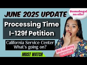K1 VISA PROCESSING TIME FOR I-129F AS OF JUNE 2025 ITS CHANGED SIGNIFICANTLY #fyp #k1visa #uscis