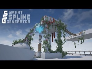 Unreal Engine 4 Plugin spline generator