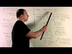 Example of Change of Basis