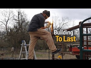 Building a Steel Cattle Corral That Will Last a Lifetime
