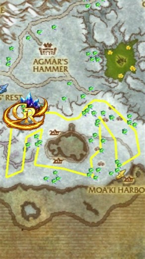 Dragonblight Lumber Farming Route Fast Wood Gathering Path WoW Guide #wow #worldofwarcraft