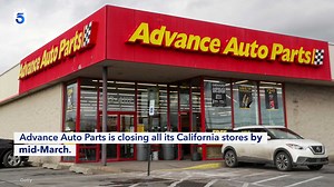 Advance Auto Parts closing all California stores
