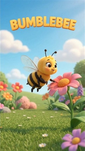🐝 Bumblebee Puzzle | Butterfly Ladybug Bumblebee #supersimplesongs #toddlerlearning #shorts