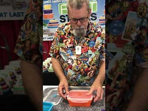 Flat Stacks: Space Saving Collapsible Food Storage Containers