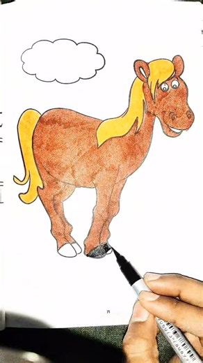 #drawing #turtleart #littleart #art #horse #littleart