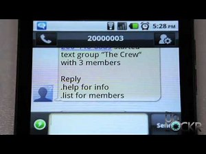 How To Use the Group Texting App on the Sidekick 4G
