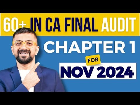 Get 60+ in CA Final Audit: Chapter 1 Explained! | Neeraj Arora