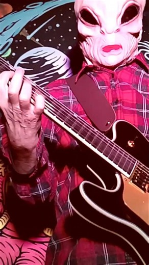 Alien Guitar Solo - Storm Area 51 #guitar #youtubeshorts #rock