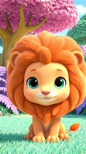 Lion: Cute 😂🦁 | Animal | A1 English