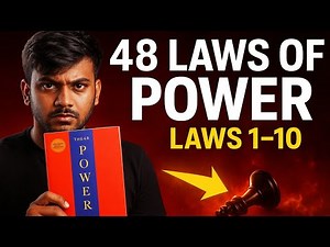 “48 Laws of Power Explained | Laws 1–10 | Master the Game of Power 🔥 | AlphaReads”