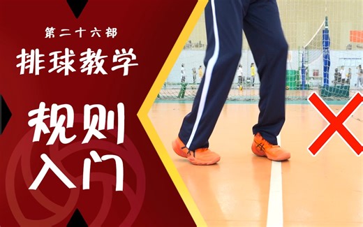 排球教程 #26 【规则入门】新手必看排球规则，排球规则心中有，裁判举手不发抖！