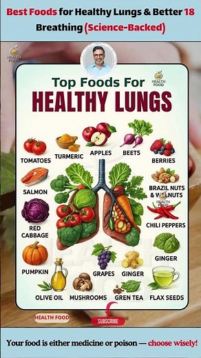 18 Best Foods for Healthy Lungs & Better Breathing (Science-Backed)