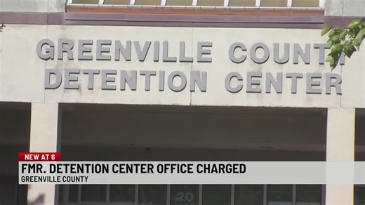 Greenville detention officer charged with inmate sexual misconduct