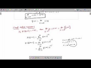 Z transform Lect 4 | initial and final value theorem|PDE| alphanumerictricks