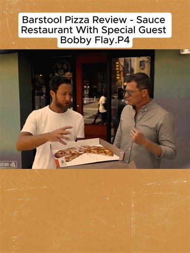 Barstool Pizza Review: Sauce Restaurant with Bobby Flay