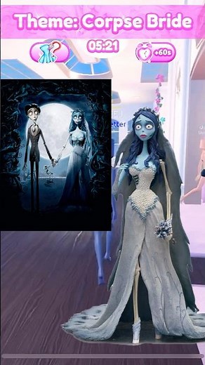DTI Corpse Bride theme 👰 #dti #dresstoimpress #roblox #omg