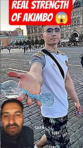 REAL STRENGTH OF AKIMBO 😱 #armwrestling #strongman #strength #power