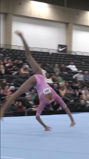 Charleigh Bullock Slow Motion Floor 2026 Winter Cup Senior Women #shorts 2