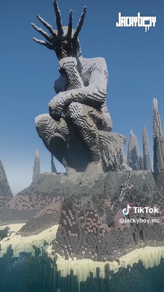 Explore the Neptune Rock in Minecraft Gameplay