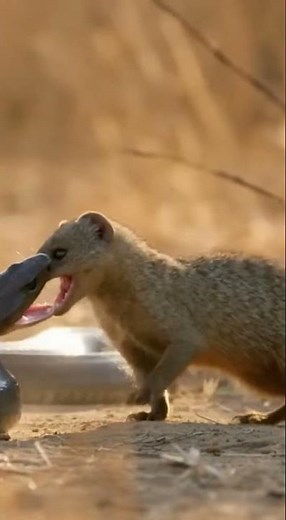 Black Mamba vs Mongoose: The Ultimate Deadly Dance for Survival! 🐍💨