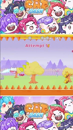 🐱 Insane Reflexes in this Cute Cat Dash Rhythm Gameplay! 🎶